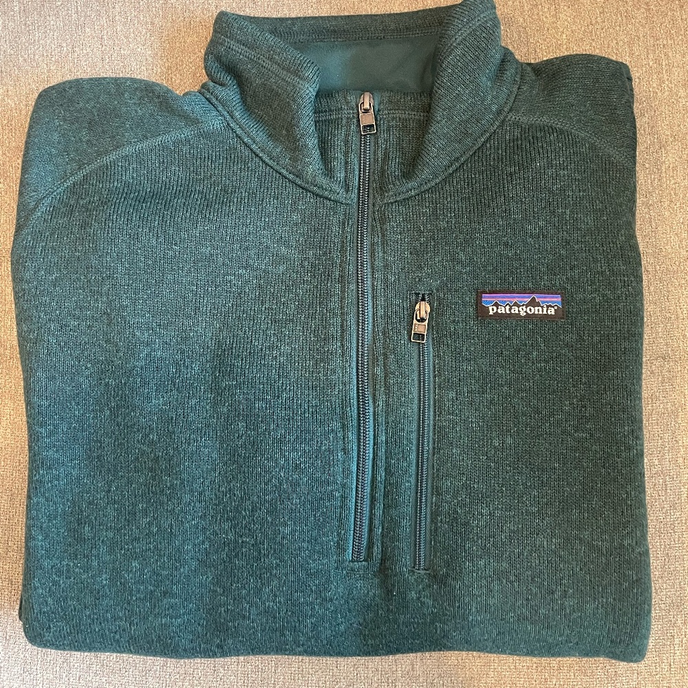 Patagonia Men's Better Sweater 1/4-Zip Fleece Pullover